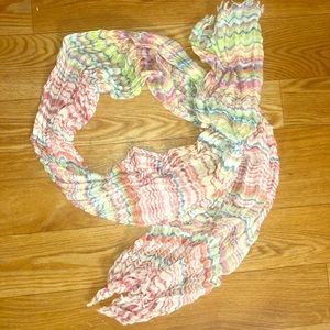 Gap multicolored scarf